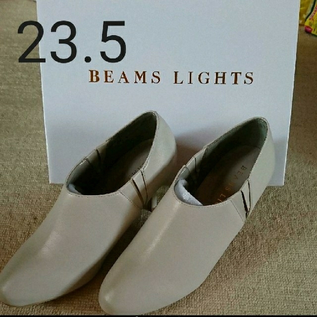 BEAMS(ビームス)のBEAMS LIGHTS ヒールメタルブーティ レディースの靴/シューズ(ブーティ)の商品写真