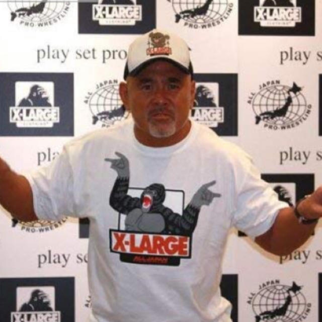 X-LARGE×武藤敬司 Tシャツ