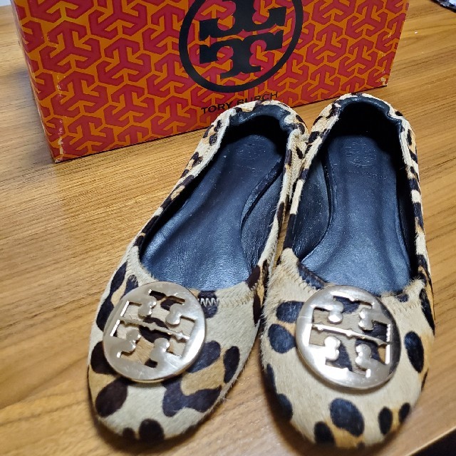 TORY BURCH ハラコパンプス