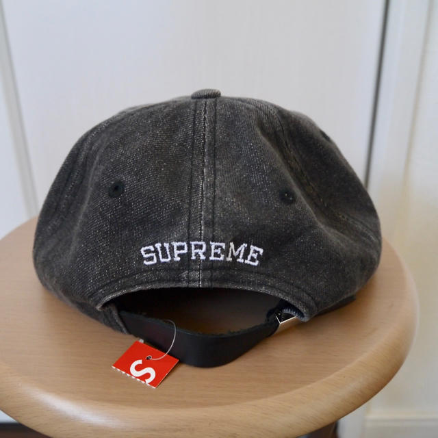 Supreme(シュプリーム)のSupreme Washed Denim S Logo  Black  キャップ メンズの帽子(キャップ)の商品写真