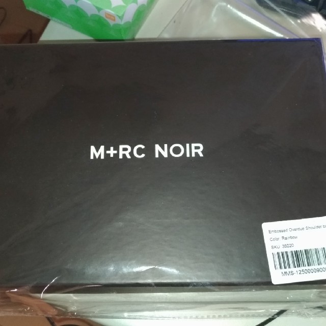 M＋RC NOIR Embossed Overdue Shoulder bag 1