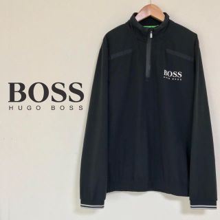 ヒューゴボス(HUGO BOSS)のリアちゃん専用 HUGO BOSS ハーフジップ ソフトシェルジャケット ロゴ入(ナイロンジャケット)