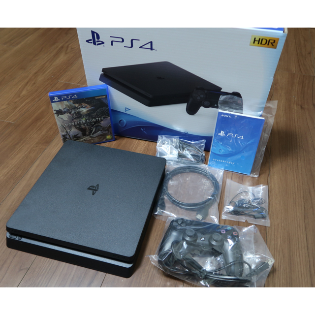 PlayStation4 本体 + モンハンワールド