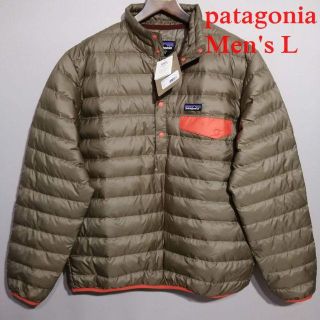 patagonia - 新品 サイズL パタゴニア メンズ・ダウン・スナップT ...