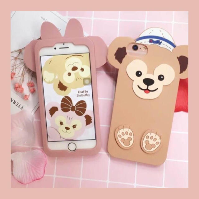 かわいい ダッフィー Iphoneケース シリコン ディズニーの通販 By みさみさ S Shop ラクマ