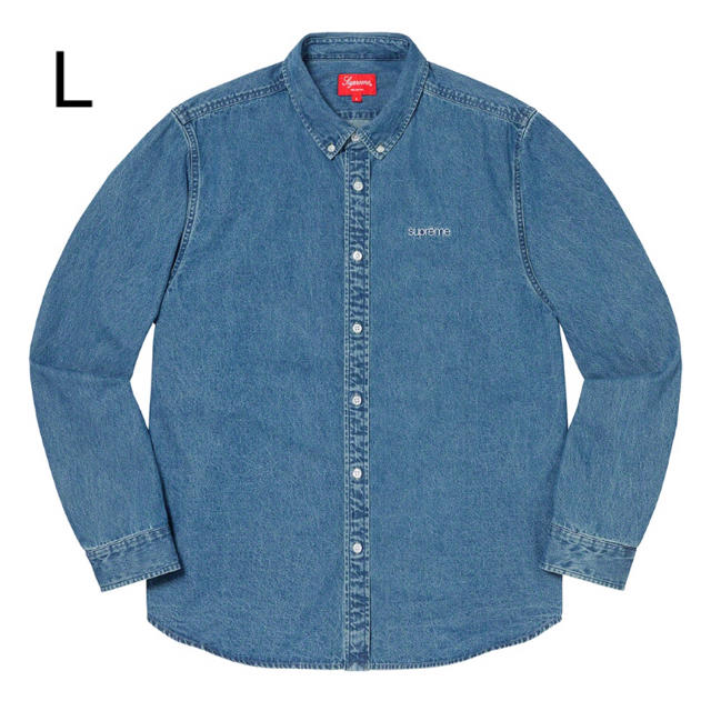 supreme denim shirt L デニムシャツ シュプリーム