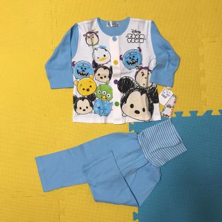 ディズニー(Disney)の値下げ 新品 ツムツム長袖パジャマ 90(パジャマ)