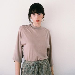 ステュディオス(STUDIOUS)のCLANE HIGH-NECK BOX T/S(Tシャツ(半袖/袖なし))