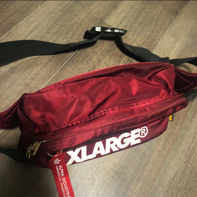 XLARGE(エクストララージ)のXLARGE×ALPHA コラボ HIP BAG  メンズのバッグ(ショルダーバッグ)の商品写真