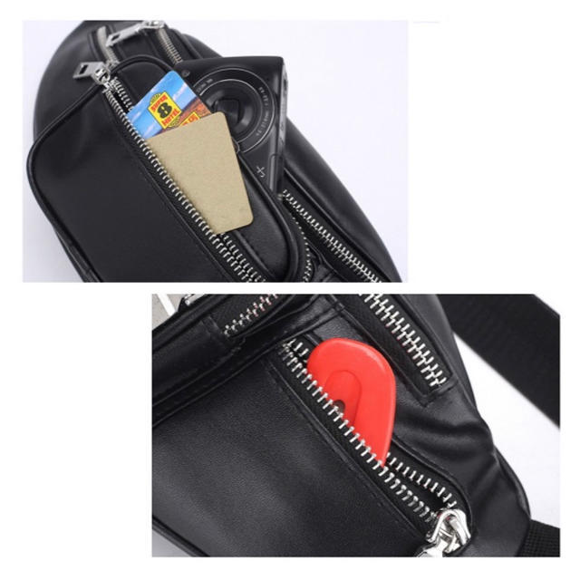ショルダーバッグ斜め掛け ウエストポーチ  メンズのバッグ(ウエストポーチ)の商品写真