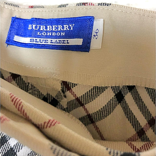 BURBERRY BLUE LABEL(バーバリーブルーレーベル)のBURBERRY BLUE LABEL ノバチェック 巻きスカート レディースのスカート(ロングスカート)の商品写真