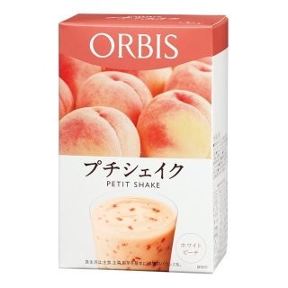 オルビス(ORBIS)のORBIS　オルビスプチシェイク　ホワイトピーチ味7袋　白桃　送料込み(ダイエット食品)