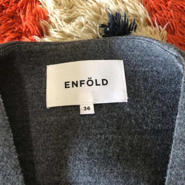 しました】 ENFOLD - 美品エンフォルド ウールボンディングジャケット 
