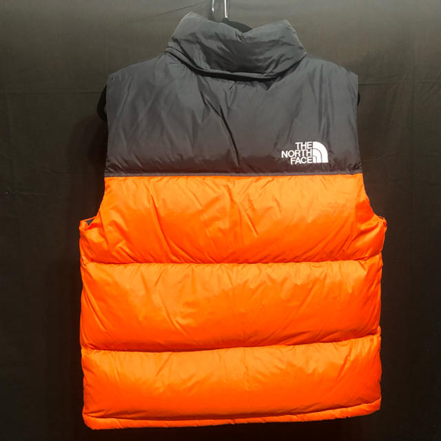 THE NORTH FACE - ノースフェイス ヌプシ ベスト オレンジ US Sサイズ ...