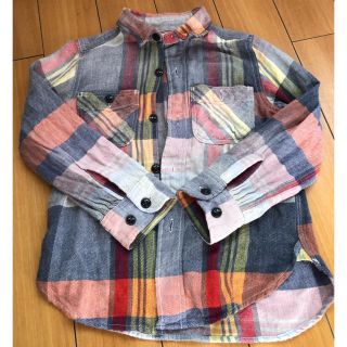 デニムダンガリー(DENIM DUNGAREE)の専用【denim dungaree】kids チェックシャツ(ブラウス)