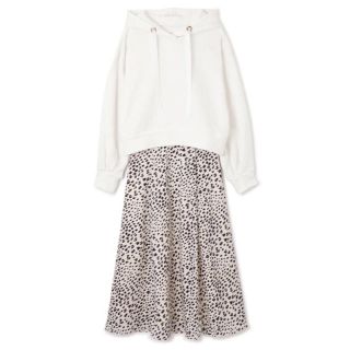 ジルスチュアート(JILLSTUART)のレオパードスカート(ひざ丈スカート)