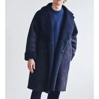 コモリ(COMOLI)のGraphpaper  Mouton Coat  グラフペーパームートンコート(その他)