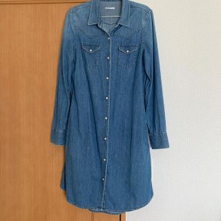 ギャップ(GAP)のGAP デニムワンピ(ひざ丈ワンピース)