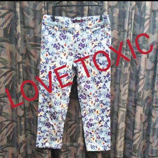 ラブトキシック(lovetoxic)のLOVE TOXIC/ガールズ花柄カプリパンツアンクル丈パンツ(パンツ/スパッツ)