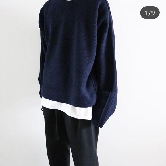 7G ALPACA WOOL CARDIGAN RIB STITCH メンズのトップス(ニット/セーター)の商品写真