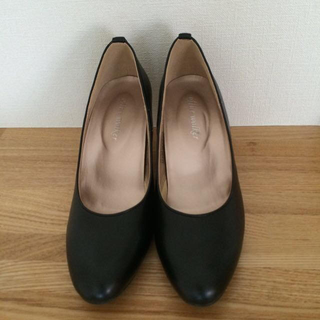 疲れにくい黒パンプス☆ レディースの靴/シューズ(ハイヒール/パンプス)の商品写真