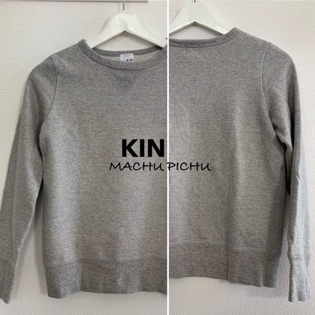 KIN(キン)のKINキン✴︎シンプルスウェット♡マチュピチュ レディースのトップス(トレーナー/スウェット)の商品写真