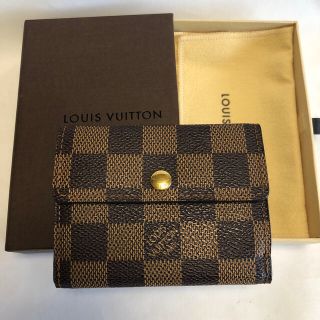 ルイヴィトン(LOUIS VUITTON)のルイヴィトン ダミエ カードケース コインケース(コインケース)