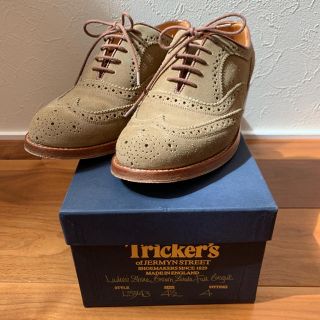 トリッカーズ(Trickers)のトリッカーズ 4ハーフ スウェード(ローファー/革靴)