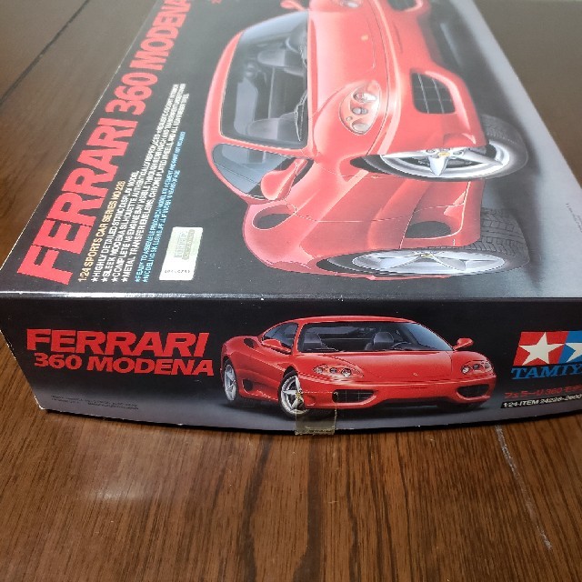 Ferrari(フェラーリ)のタミヤ　フェラーリー360モデナ　1/24プラモデル エンタメ/ホビーのおもちゃ/ぬいぐるみ(プラモデル)の商品写真