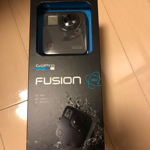 GoPro fusionビデオカメラ