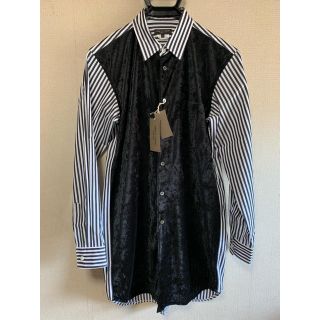 コムデギャルソンオムプリュス(COMME des GARCONS HOMME PLUS)のロングシャツ コムデギャルソンオムプリュス HOMME PLUS ストライプ(シャツ)