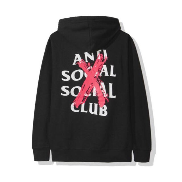 Anti social social club パーカー  L 未開封