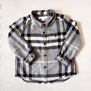 バーバリー(BURBERRY)の【美品】★バーバリー★BURBERRY★長袖シャツ★90A(ブラウス)