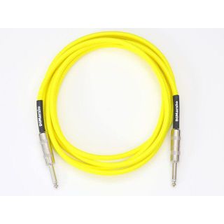 ディマジオ(DI MAGGIO)のDiMarzio Cables Neon Yellow (SS) 約3.1m(シールド/ケーブル)