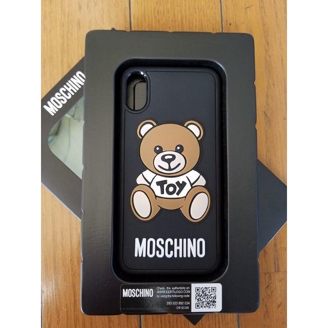 MOSCHINO モスキーノ テディベア iPhone X/Xs ケースiPhoneケース