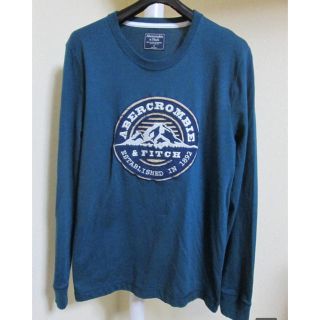 アバクロンビーアンドフィッチ(Abercrombie&Fitch)の5-854 abercrombie &fiitchアバクロ 長袖Tシャツ 美品(Tシャツ/カットソー(七分/長袖))