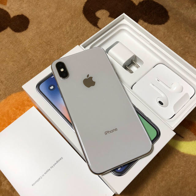 iPhone X 64gb シムフリー silver