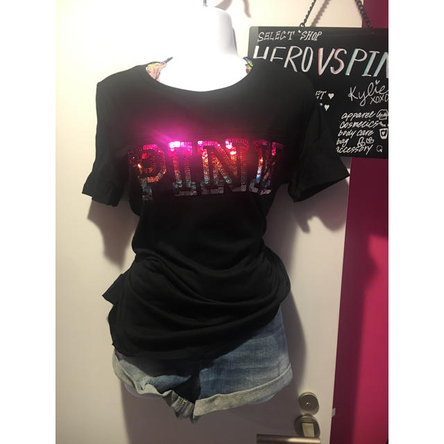 Victoria's Secret(ヴィクトリアズシークレット)のTシャツ ヴィクトリアズシークレット Victoria’s Secret  レディースのトップス(Tシャツ(半袖/袖なし))の商品写真