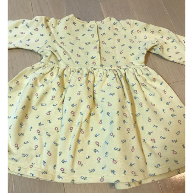 babyGAP(ベビーギャップ)のベビーあったかワンピース80 ★値下げ中★ キッズ/ベビー/マタニティのベビー服(~85cm)(ワンピース)の商品写真