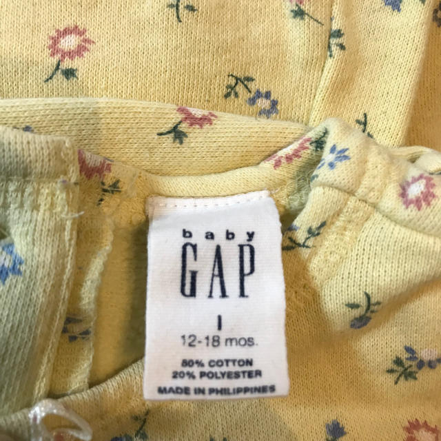 babyGAP(ベビーギャップ)のベビーあったかワンピース80 ★値下げ中★ キッズ/ベビー/マタニティのベビー服(~85cm)(ワンピース)の商品写真