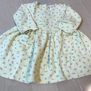 ベビーギャップ(babyGAP)のベビーあったかワンピース80 ★値下げ中★(ワンピース)