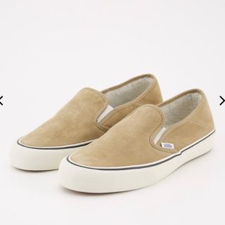 ヴァンズ(VANS)の【値下げ/新品】VANS（ヴァンズ）スリッポン ベージュ(スリッポン/モカシン)