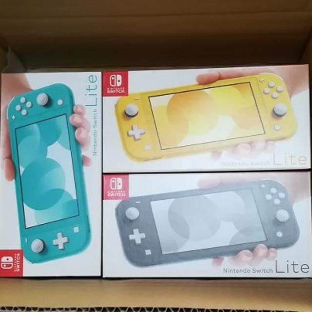 最終値下げ Nintendo Switch 納品書付 新品未開封 3台セット ライト