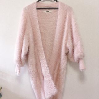 ファーファー(fur fur)のFURFUR カーディガン ピンク(カーディガン)