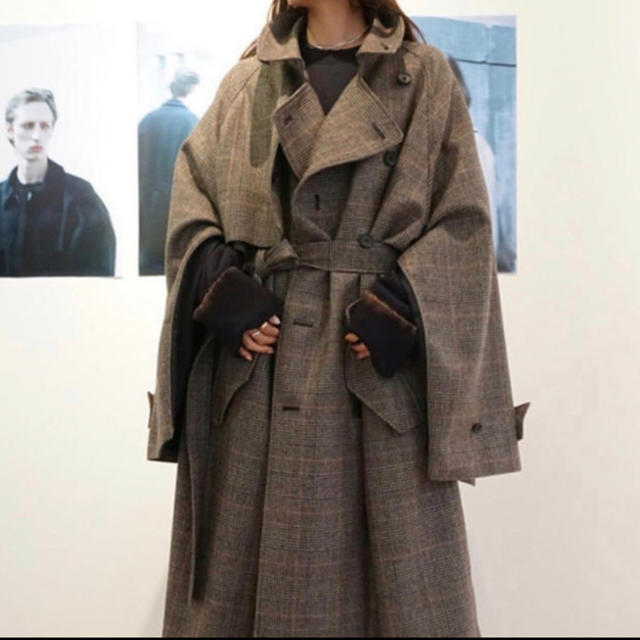 定価 stein 19AW LAY OVERSIZED OVERLAP COAT