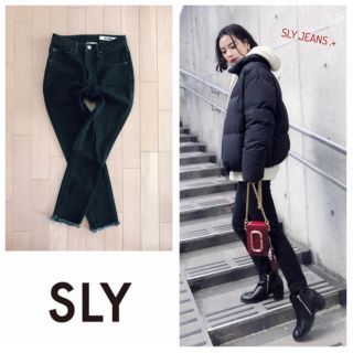 スライ(SLY)の断捨離中！値下げ交渉◎様専用SLY JEANS Pitt JWアンクルスリム 0(デニム/ジーンズ)