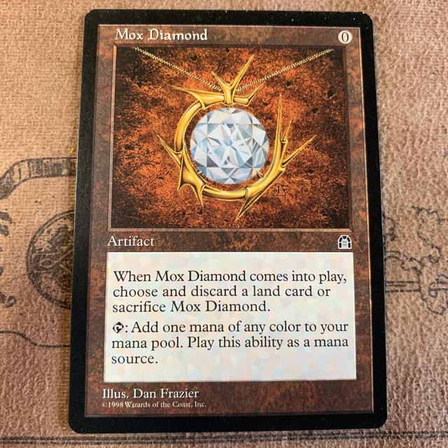 マジックMTG モックス•ダイアモンド/Mox Diamond 英1枚