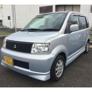 ミツビシ(三菱)のミツビシ  EKワゴン エアロ 車検ロング 乗って帰れます。(車体)