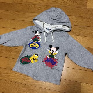 ディズニー(Disney)のミッキー パーカー(ジャケット/上着)