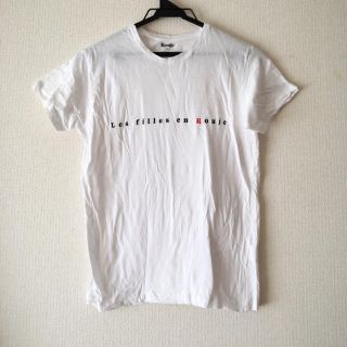 [新品]Tシャツ 半袖 白Tシャツ シンプル Rouje(Tシャツ(半袖/袖なし))